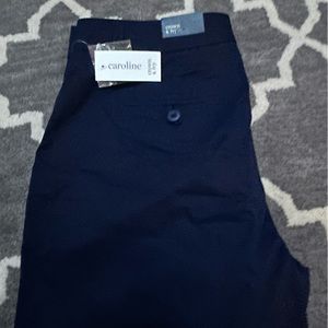 Crown & Ivy Navy Blue Caroline Style Shorts Size 8 brand new with tags.